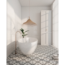 RIDDLER - 6X6, NOIR GEM, MATTE